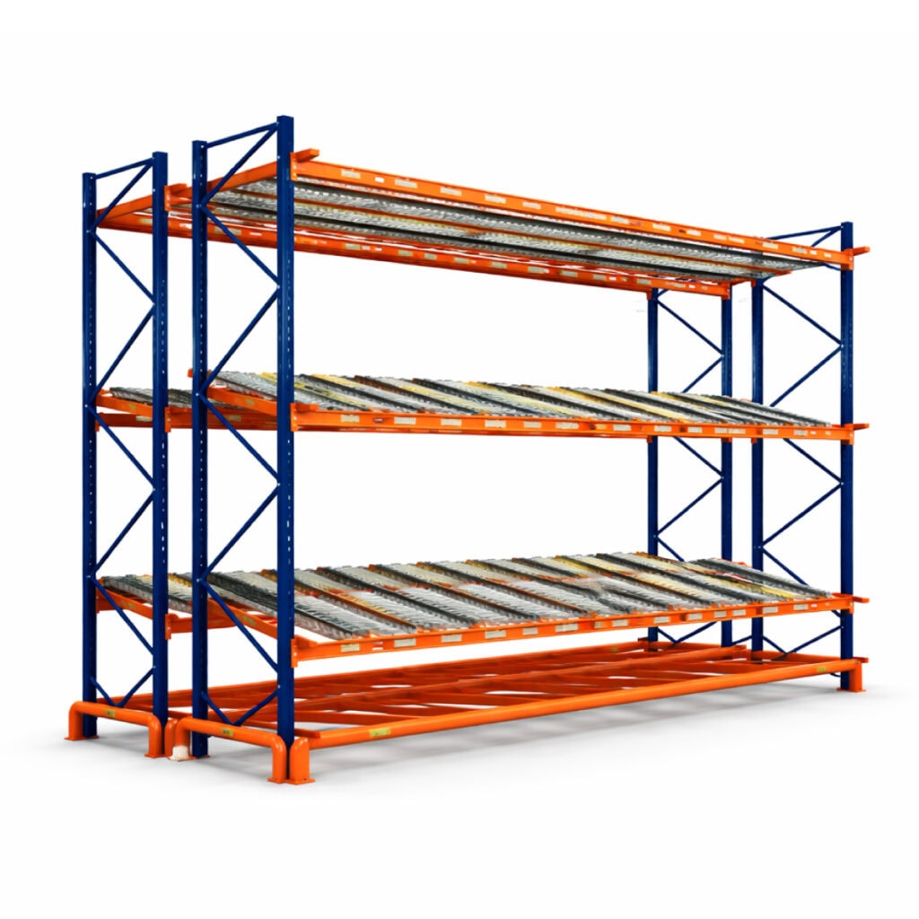 Double-Deep Case Flow Bay